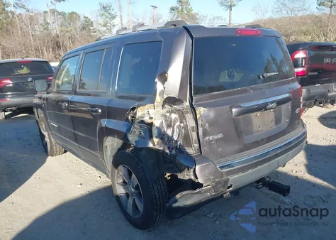 2017 Jeep Patriot High Altitude 4X4 from USA, damaged, VIN 1C4NJRFB1HD133662